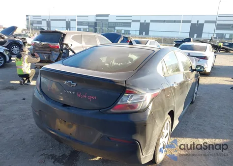 2018 Chevrolet Volt Premier z USA, uszkodzony, nr VIN 1G1RB6S54JU156879